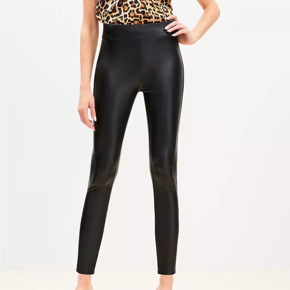 Loft Faux Leather Leggings